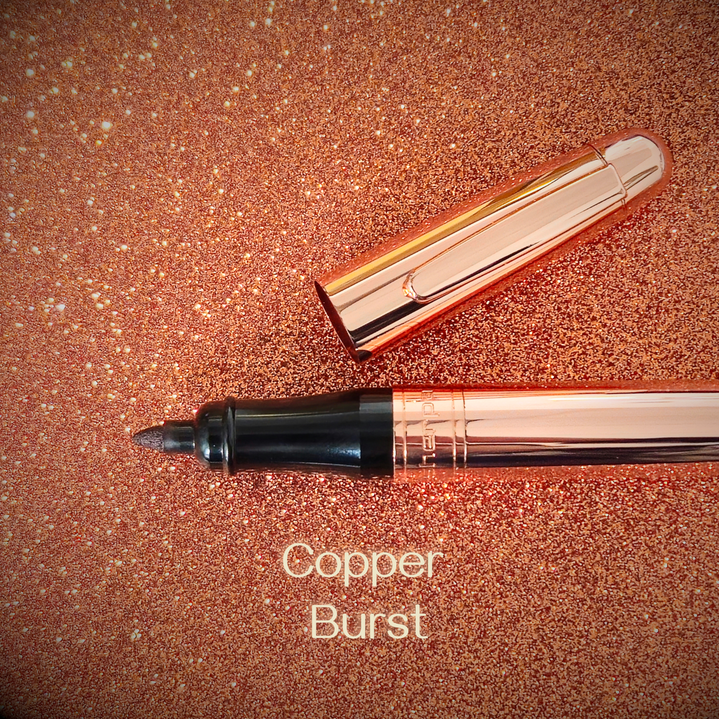 NEW! Sherpa Pen Classic Contemporary Copper Burst Pen/Sharpie Marker Cover