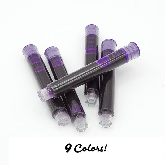 Sherpa Pen SteadyFlo FOUNTAIN PEN Ink Cartridges - Assorted Colors