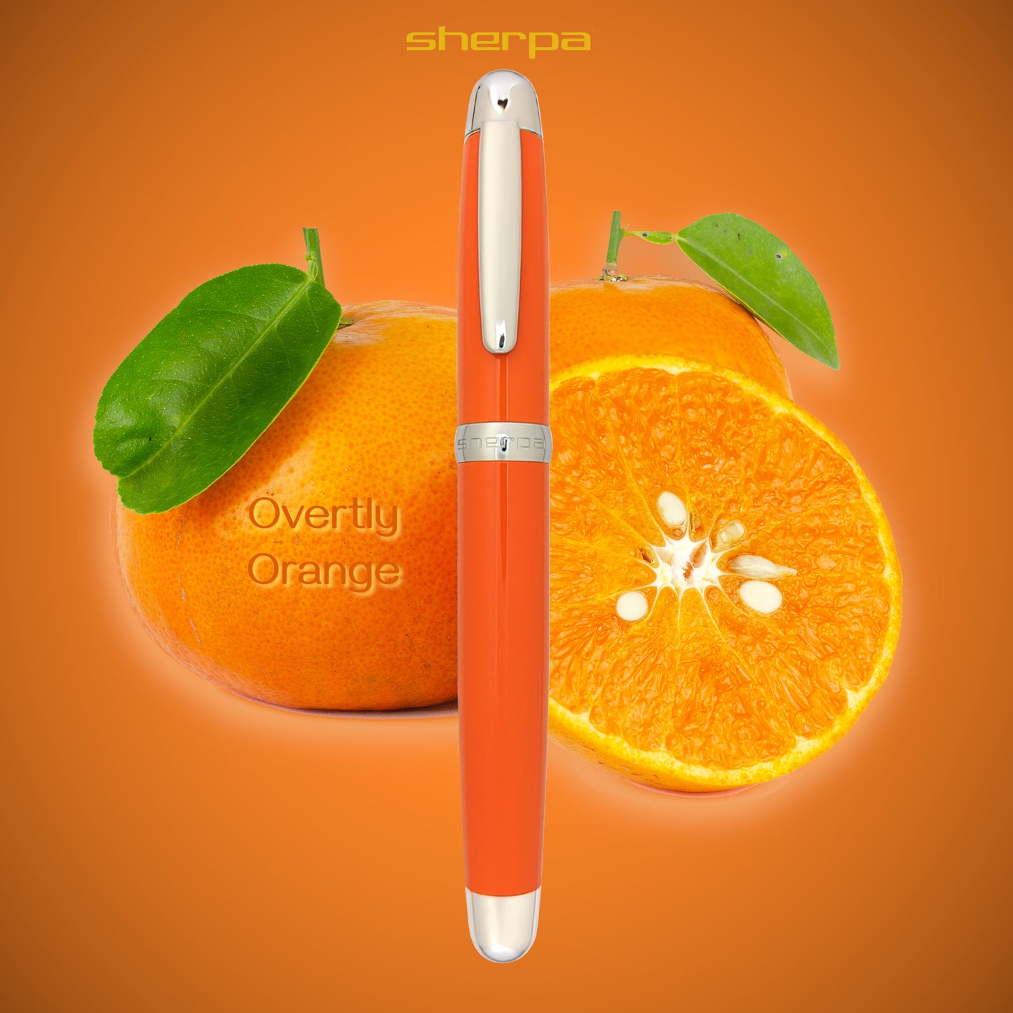 Sherpa Pen Classic Overtly Orange Pen/Sharpie Marker Cover