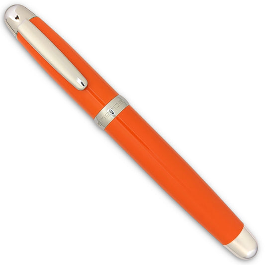 Sherpa Pen Classic Overtly Orange and Chrome Sharpie Marker and Disposable Pen Cover