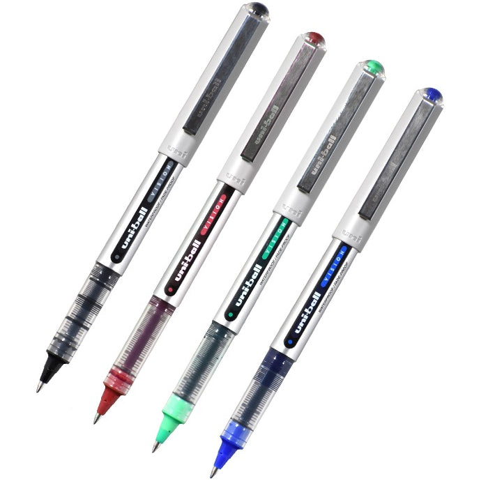 Uni-Ball Vision 0.7mm Rollerball Pen - 4 Colors