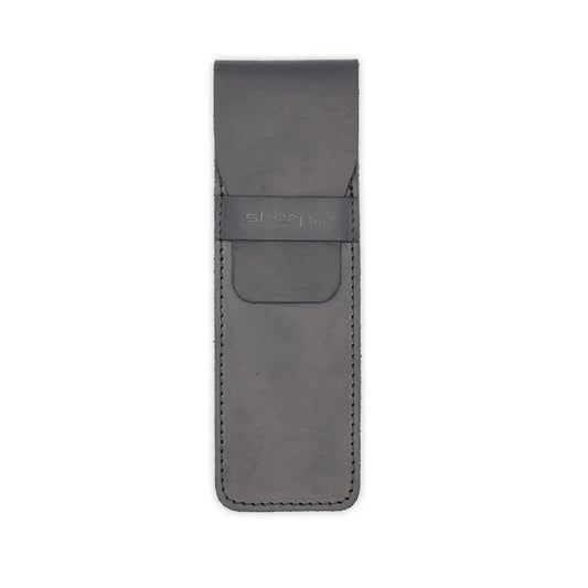Sherpa Pen Genuine Full - Grain Leather Single Pen Case - Ultimate Protection metal Sharpie marker holder by Sherpa Pen