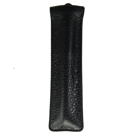 Sherpa Genuine Pebble Leather Coal Black Pen Sleeve metal Sharpie marker holder by Sherpa Pen