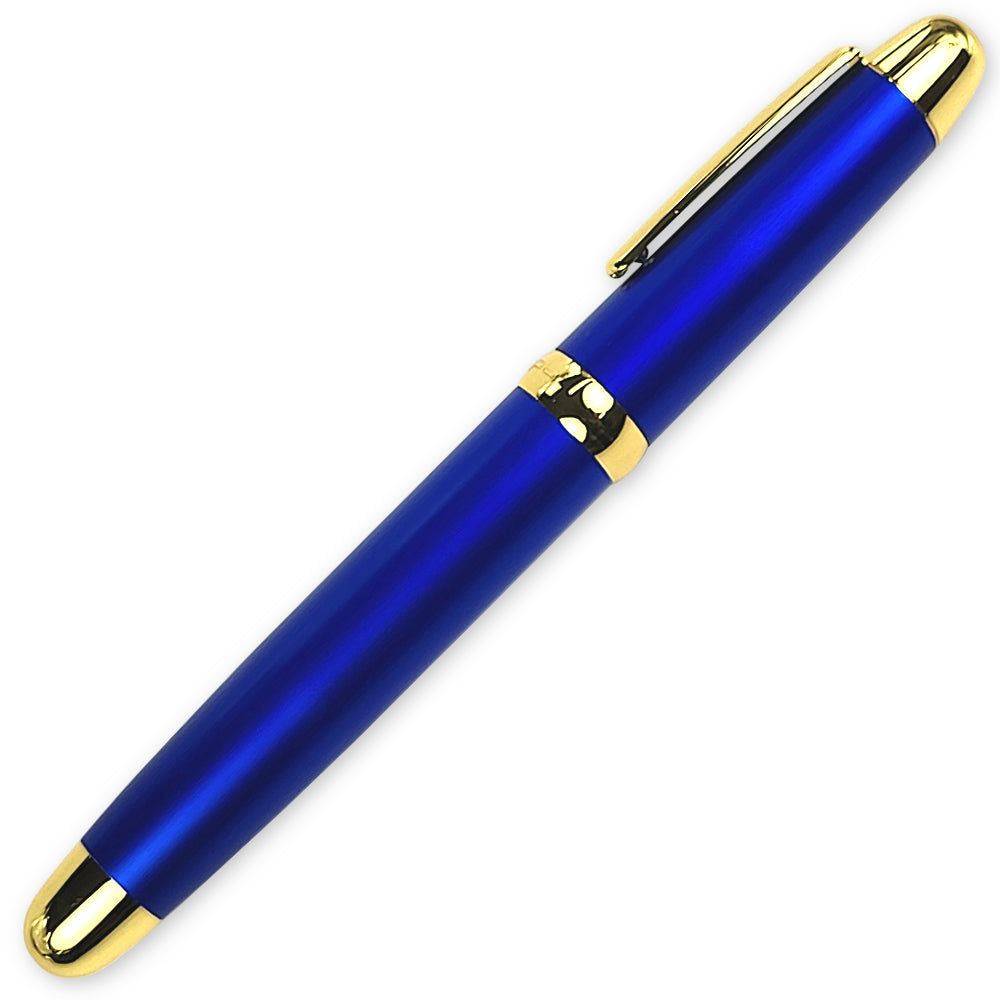 Sherpa Aluminum Classic Perfect Blue and Gold Pen/Sharpie Marker Cover freeshipping - Sherpa Pen