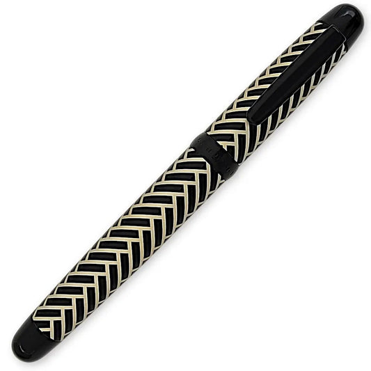 Sherpa Pen Classic Herringbone Pen/Sharpie Marker Cover metal Sharpie marker holder by Sherpa Pen