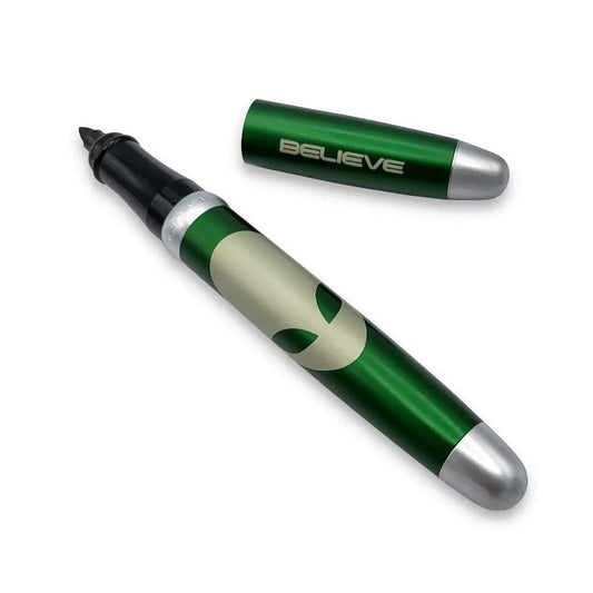 Sherpa Pen Classic Aluminum "Far Out" Alien Special Edition Classic Pen/Sharpie Marker Cover metal Sharpie marker holder by Sherpa Pen