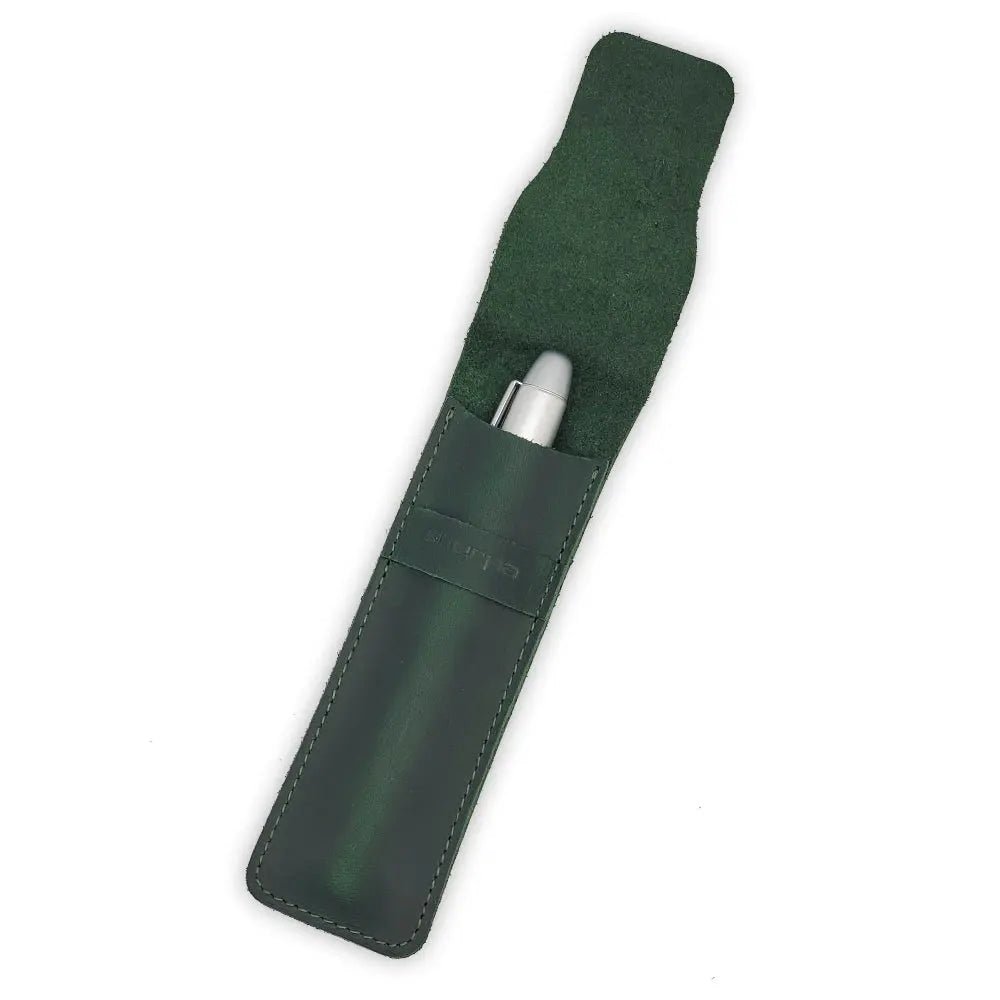 Sherpa Pen Genuine Full - Grain Leather Single Pen Case - Ultimate Protection metal Sharpie marker holder by Sherpa Pen