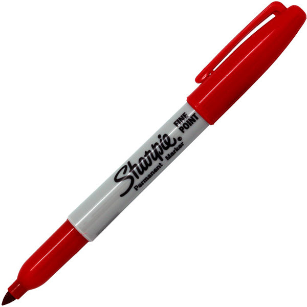 Sharpie Fine Point Permanent Marker red