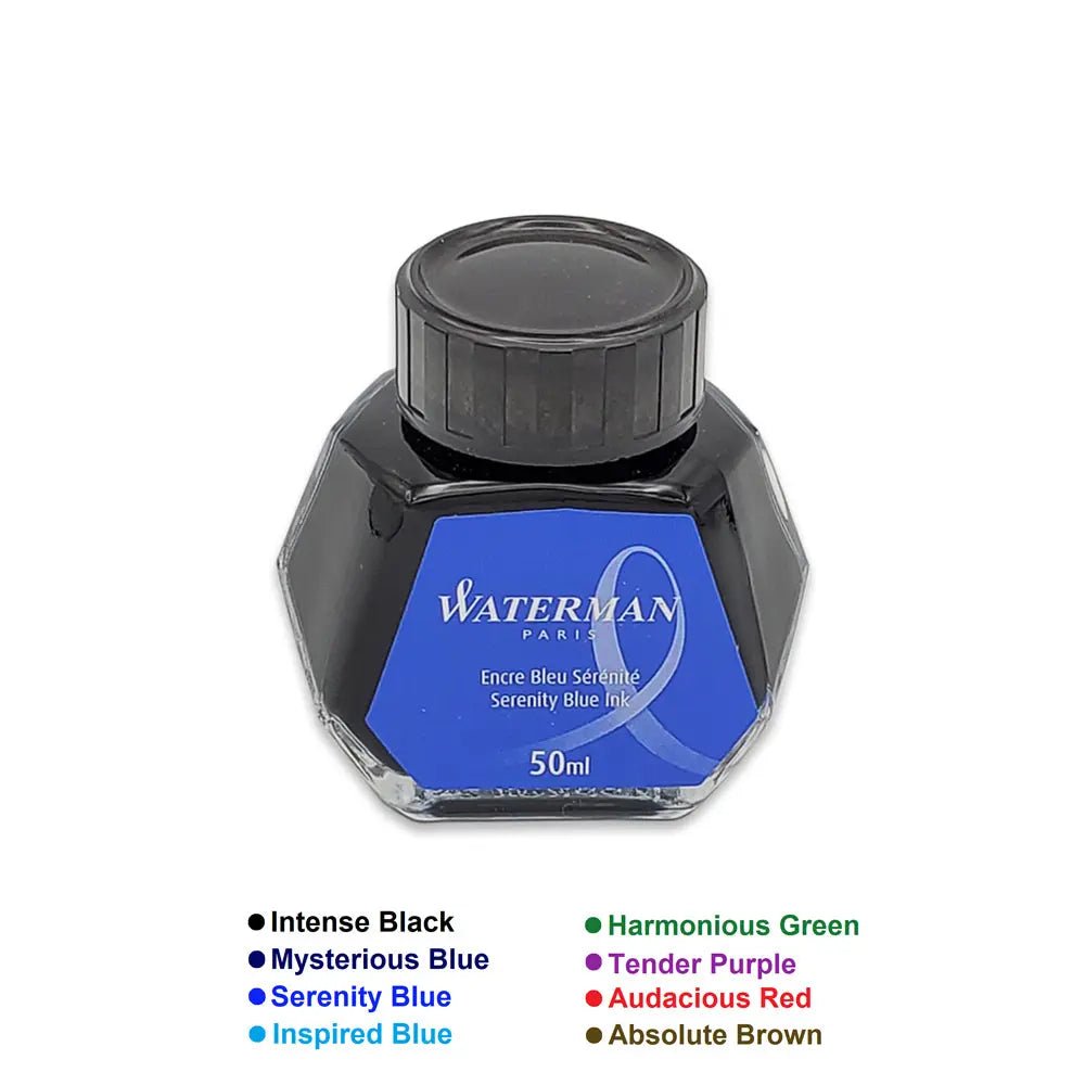 Waterman Ink Bottle for Sherpa Fountain Pen metal Sharpie marker holder by Sherpa Pen