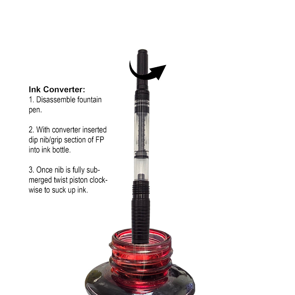 NEW! Sherpa Pen Fountain Pen Insert - 3 Nib Sizes Available!