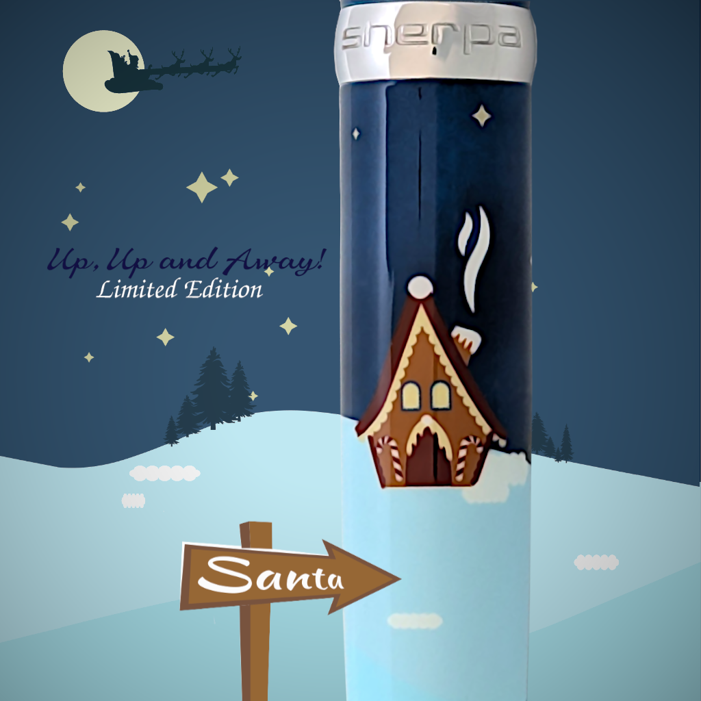 Sherpa 2025 Holiday Limited Edition Sharpie and pen cover