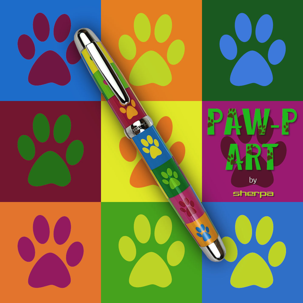 Sherpa Pen Paw'P Art Sharpie Marker and Disposable Pen Shell