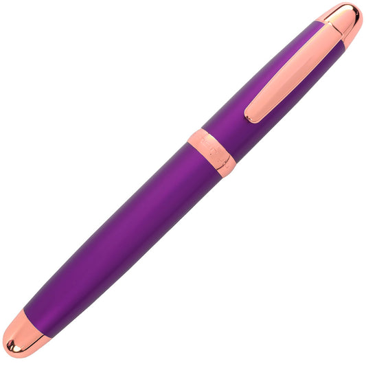 Sherpa Pen Classic Aluminum and Rose Gold Sharpie Marker and Disposable Pen Cover - Passionate Purple