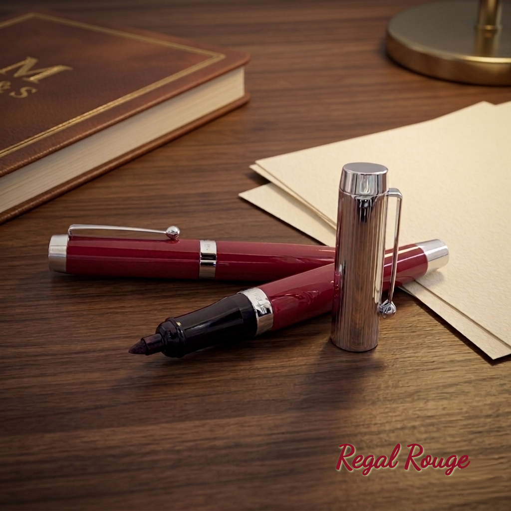 Sherpa Pen Ultimate and Ultimate Deluxe Regal Rouge Sharpie marker and pen cover