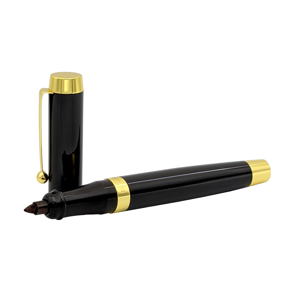 New! Sherpa Pen Ultimate Gilded Onyx Pen/Sharpie Marker Cover