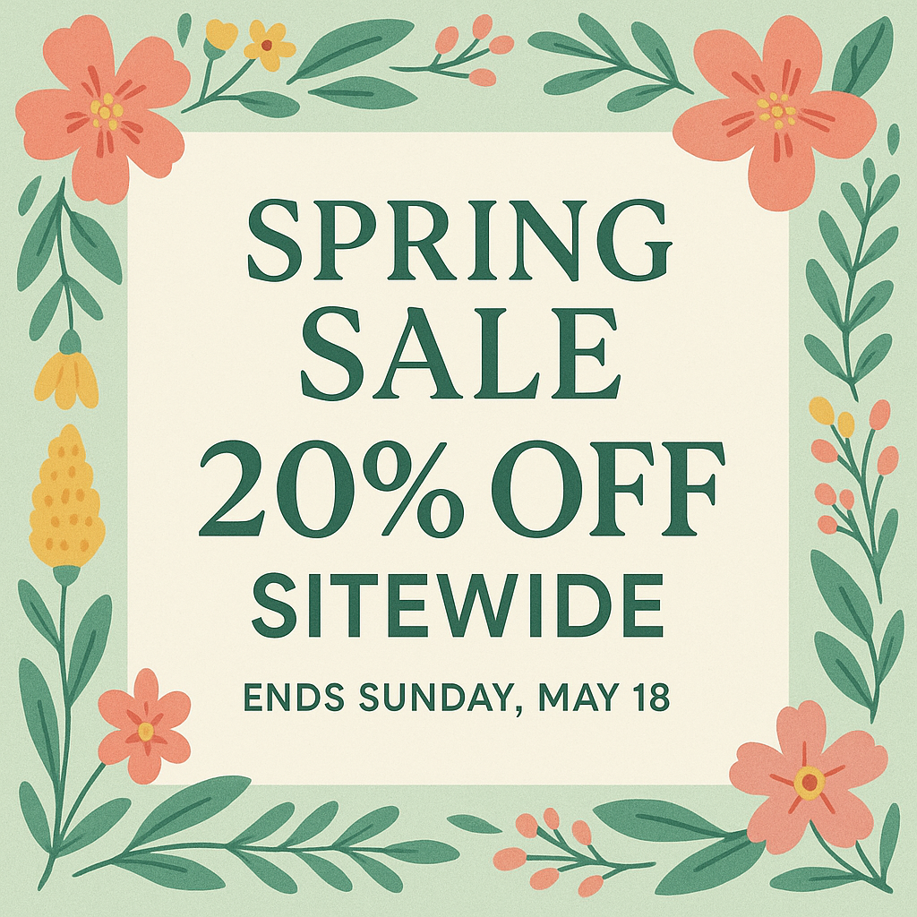 Sherpa Pen 20% Off Spring Sale Promotion
