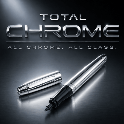 Sherpa Pen Classic Total Chrome Pen/Sharpie Marker Cover metal Sharpie marker holder by Sherpa Pen