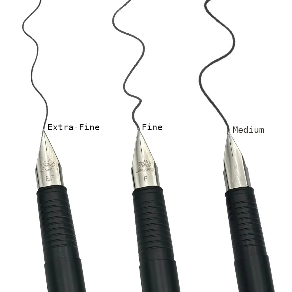 Sherpa Fountain Pen Insert - 3 Nib Sizes for Smooth Writing