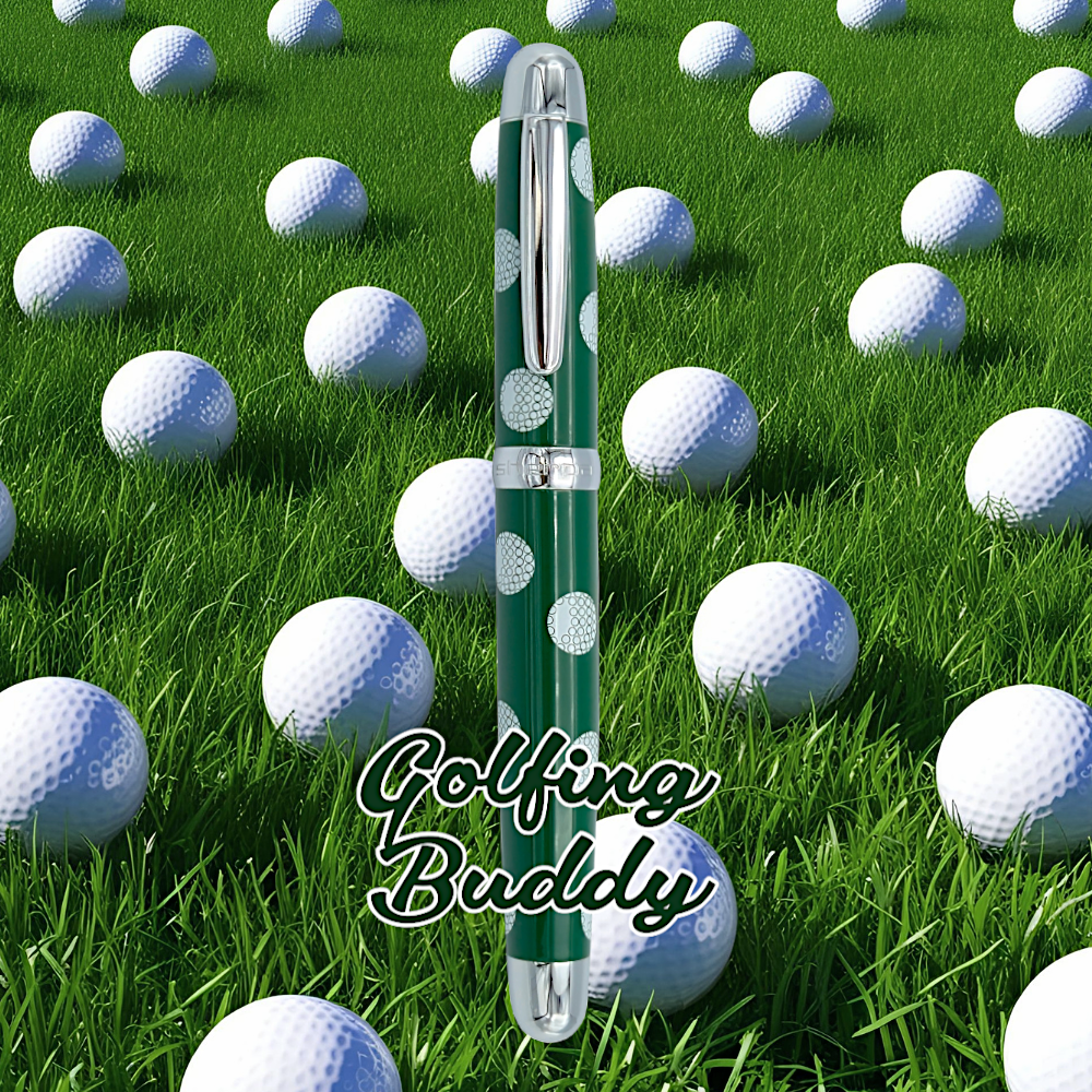 Sherpa Pen Golfing Buddy – premium Sharpie marker and pen cover designed for golfers, perfect for marking golf balls and scorecards with style and precision.