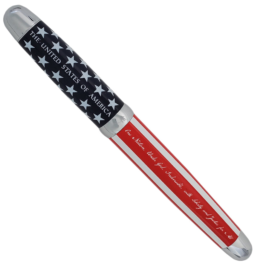 Sherpa Pen Patriot United States Flag Old Glory Pledge of Allegiance Fountain Pen Sharpie Marker Cover one nation under god Q