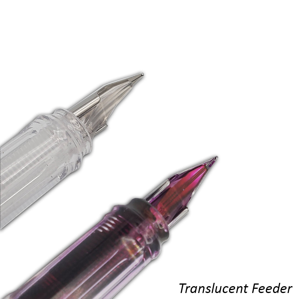 Sherpa Fine Fountain Pen - Transparent Feeder