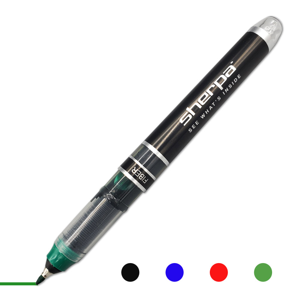 Sherpa Pen FiberTip Refill Insert for Classic Sherpa Pen Covers.  Great for Artists and doodlers