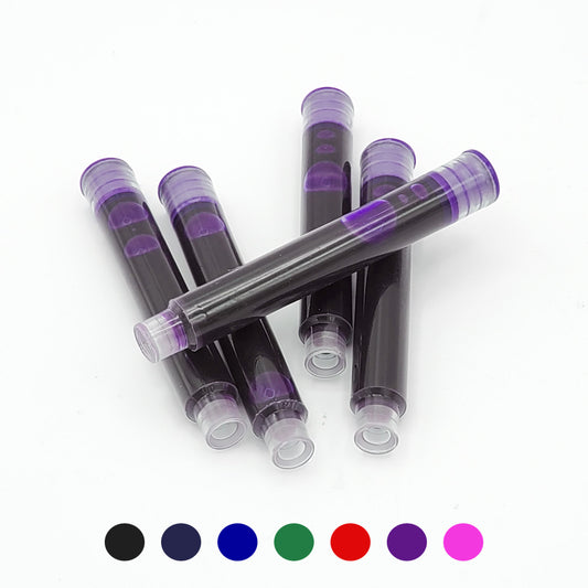 Sherpa Pen SteadyFlo Fountain Pen Ink Cartridges - Assorted Colors
