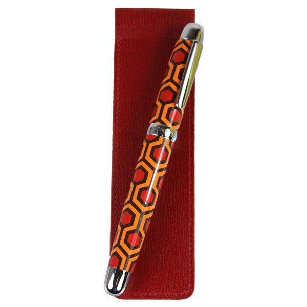 Sherpa Genuine Leather Crimson Red Pen Sleeve freeshipping - Sherpa Pen