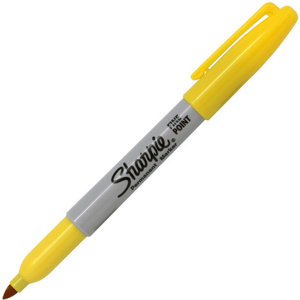 Sharpie Fine Point Permanent Marker  yellow